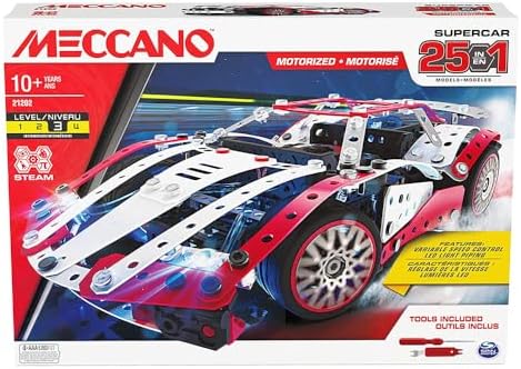 Meccano 25 Multi Model Set - Supercar