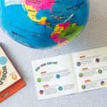 Tiger Tribe Inflatable World Globe Classic 30cm