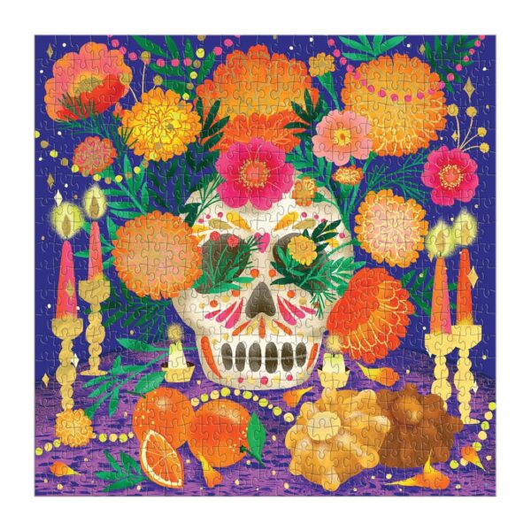 Ofrenda del Día de Muertos Foil Puzzle­ 500pc