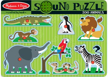 M&D Zoo Animals Sound Puzzle M&D Zoo Animals Sound Puzzle