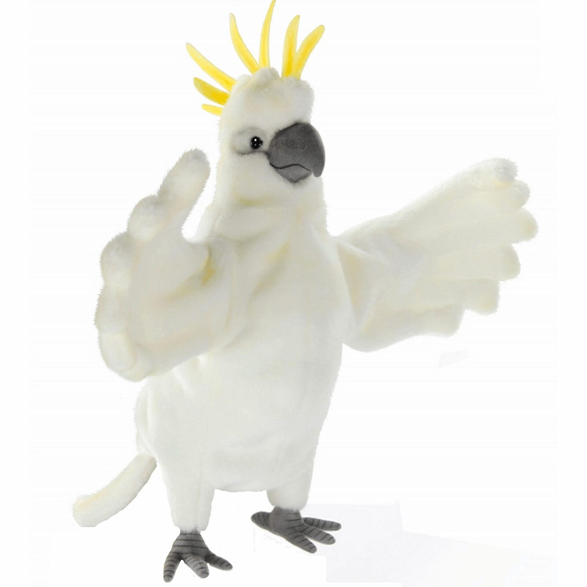 Hansa Cockatoo Puppet 43cm