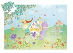 Djeco DJ7238 The Princess Spring Silhouette Puzzle 36pcs