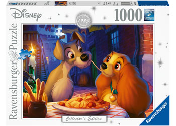 Ravensburger Disney Lady and Tramp Moments 1000pc Puzzle