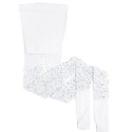 Great Pretenders White Rhinestone Tights Age 3-8