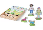 M&D Best Friends Magnetic Dress Up Play Set
