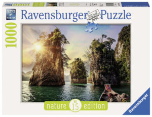 Ravensburger Three Rocks In Cheow, Thailand Puzzle 1000pc