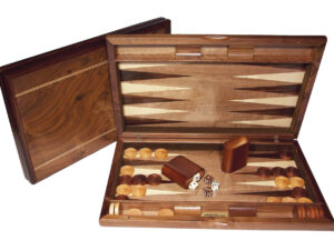 Dal Rossi Backgammon Walnut 38cm