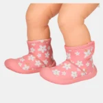 Toshi Gumbooties Neoprene Mystical/ Rosie Posie/ Size 5