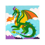 Ooly Paint By Numbers Dragon