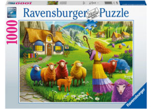 Ravensburger Colourful Wool 1000pc Puzzle