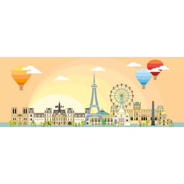 Ravensburger A Day In Paris Puzzle 1000pc