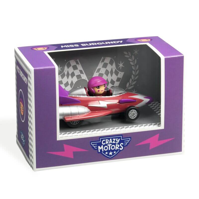 Djeco DJ5483 Crazy Motors Miss Burgundy