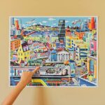 Eeboo City Floor Puzzle 48pc