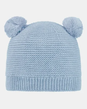 Toshi Organic Beanie Snowy/ Bluebell / XXS