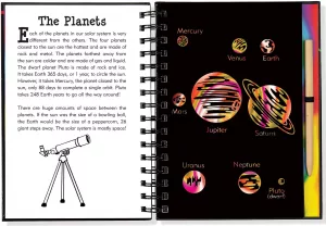 Scratch & Sketch Solar System Trace-Along