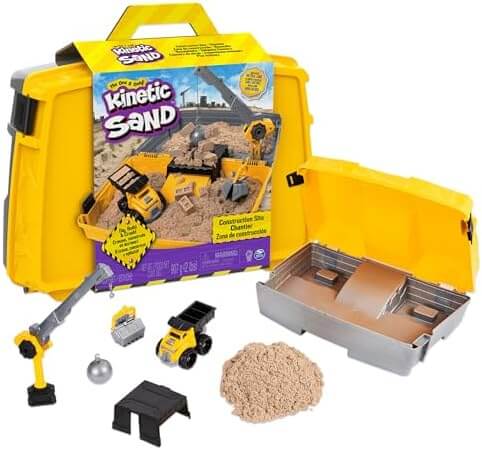 Kinetic Sand Construction Folding Sandbox