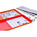 Magnetic Travel Game Tin - Tic Tac Toe & 4 In A Row