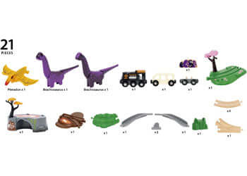 Brio 36094 Dinosaur Adventure Set