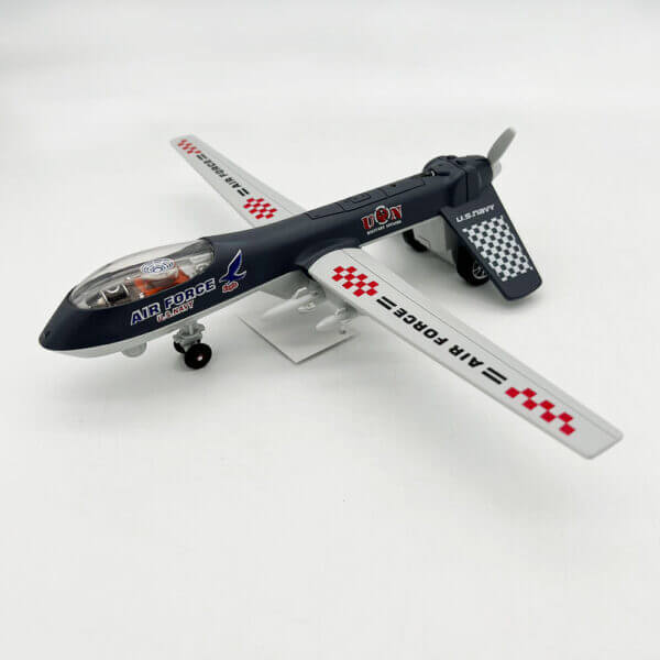 Pull Back Alloy Drone 20cm Pull Back Alloy Drone 20cm