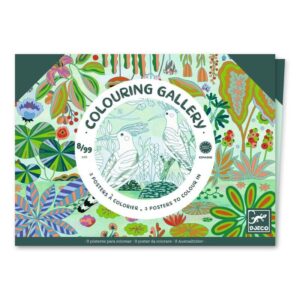 Djeco DJ8690 Wilderness Colouring Gallery Posters