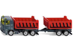 Siku 1685 Truck With Tanker Tripping Trailer