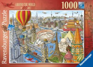 Ravensburger Around the World in 80 Days Puzzle 1000pc