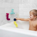Boon Pipes Building Bath Toy Navy & Yellow