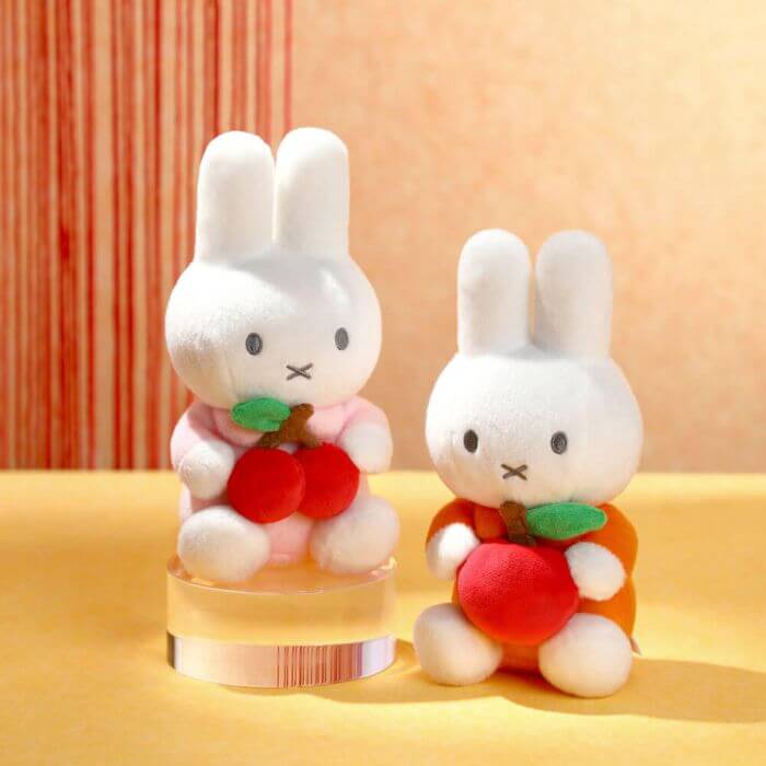 Miffy Plush With Cherry 20cm