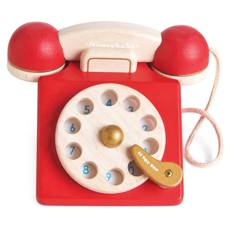 Le Toy Van LETV323 Vintage Wooden Phone