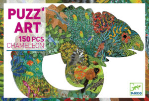 Djeco DJ7655 Chameleon Art Puzzle 150pc