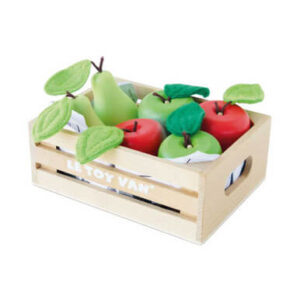 Le Toy Van LETV191 Orchard Fruits Wooden Market Crate