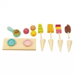 Tender Leaf Toys Ice Cream Cart Push Along