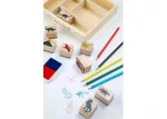 M&D Wooden Stamp Kit Dinosaur