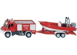 Siku 1636 Fire Engine With Boat
