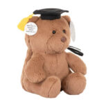 Graduation Bear with Message Card 20cm