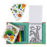 Tiger Tribe Colouring Set Zoo