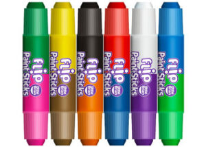 Little Brian Flip Paint Sticks 6pk
