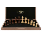 Dal Rossi Chess Set Walnut 30cm