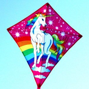 Ocean Breeze Unicorn Diamond Children's Kite