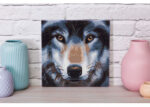 Crystal Art Wolf Kit