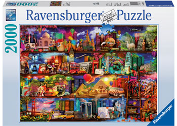 Ravensburger World of Books Puzzle 2000 pc