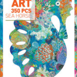 Djeco DJ7653 Puzzle Art Sea Horse 350pc Puzzle