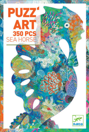 Djeco DJ7653 Puzzle Art Sea Horse 350pc Puzzle
