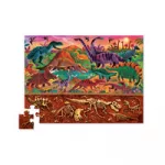 Crocodile Creek Above And Below Dinosaur World 48pc Puzzle