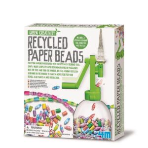 4M Recycled Paper Beads Green Science