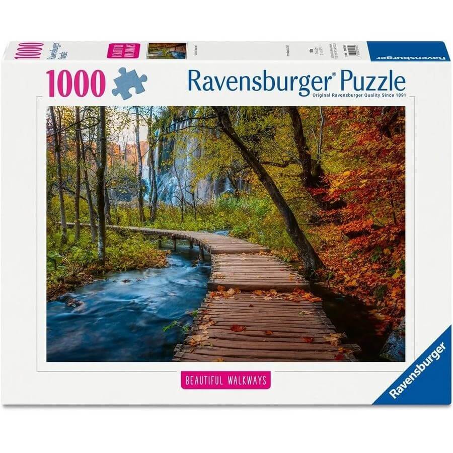 Ravensburger Autumnal Forest Path Puzzle 1000pc