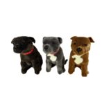 Storm Staffy 32cm Sitting Bocchetta Plush