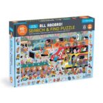 Mudpuppy Search & Find All Aboard 64pc Puzzle