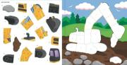 My First Color-By-Sticker Book Cars, Trucks, & Trains
