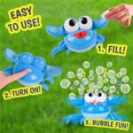 MAXX Bubbles Dancing Crab Bubble Machine